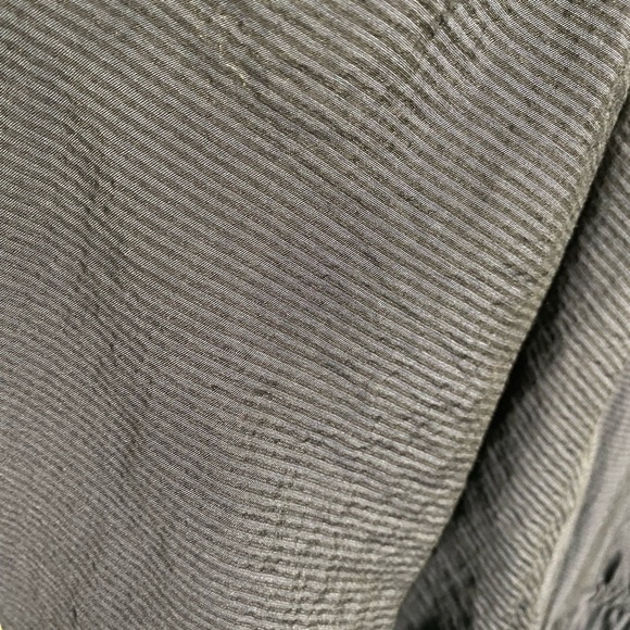 Vineyard Vines Blue Midi Dress -Size XS – Puff Sleeves, Ruffle Hem - Picture 6 of 7